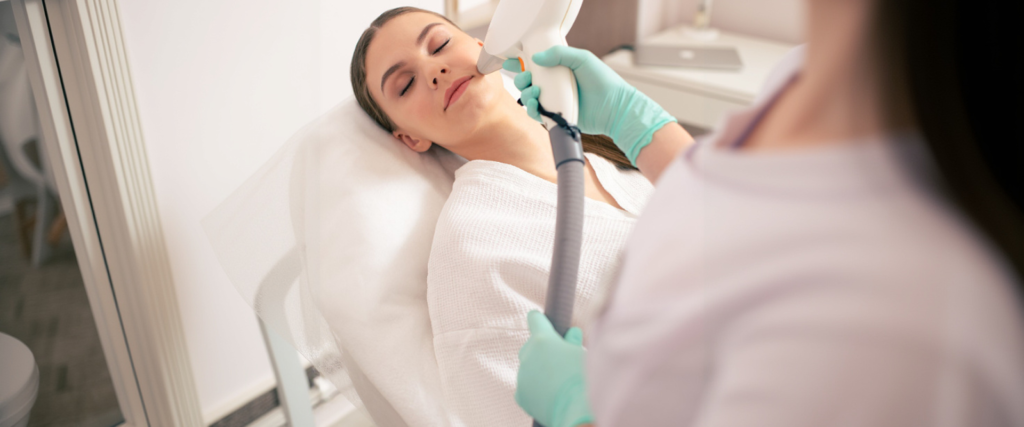 Laser facial hair removal in Kolkata