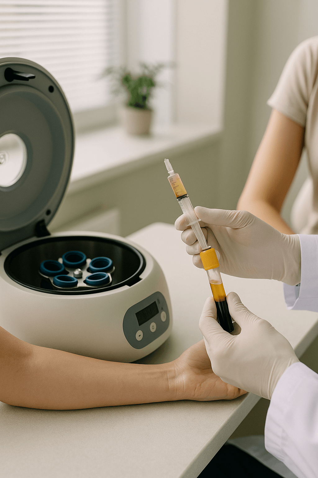 Dermatologist performing PRP treatment in Kolkata